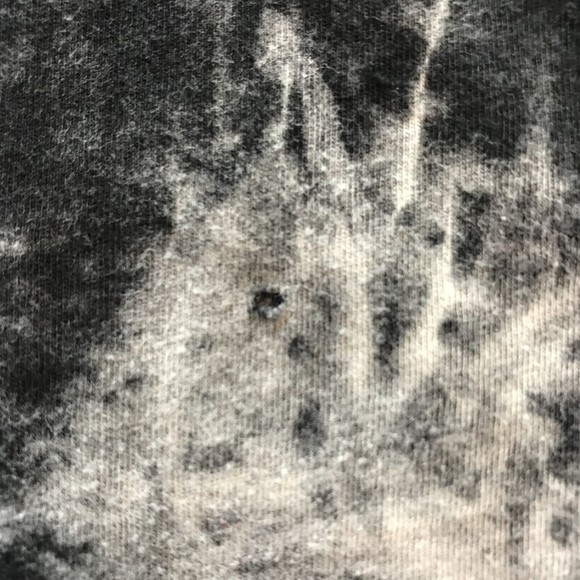 Tie Dye 3/4 Sleeve Bodycon Mini Dress Stretchy Form Fitting Flattering Sz Medium - Picture 3 of 7